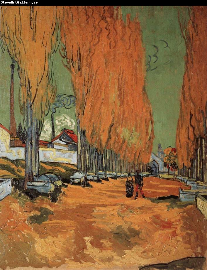 Vincent Van Gogh The Alyscamps,Avenue